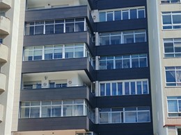Fachada ventilada cerámica en Balaidos 63 