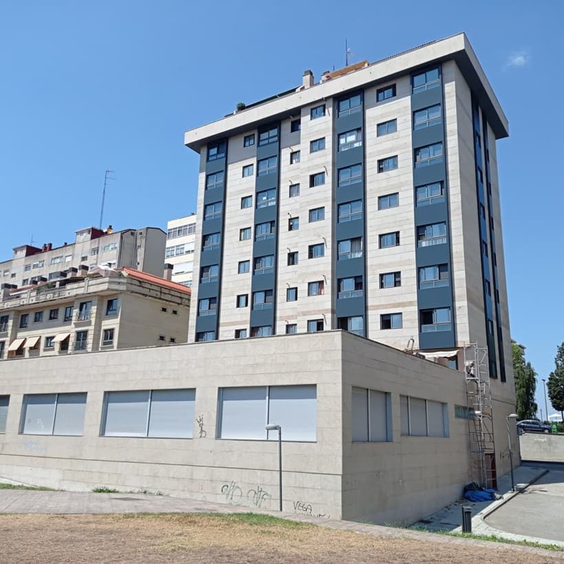 Rehabilitación de fachadas en Vigo